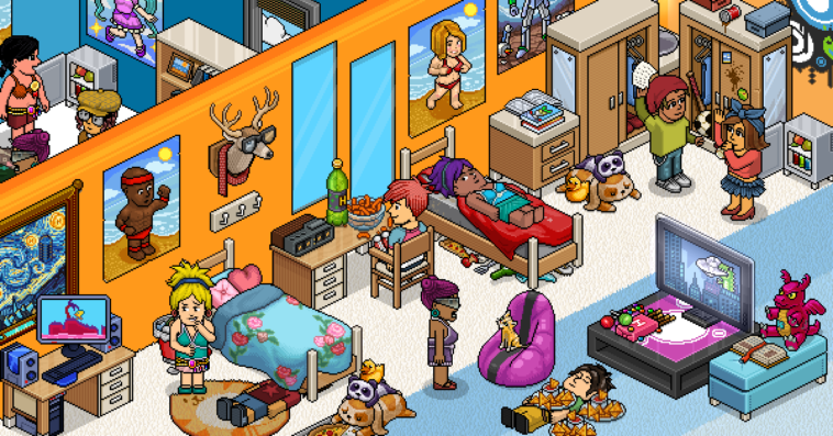Fanta cria competicão dentro do game "Habbo Hotel"