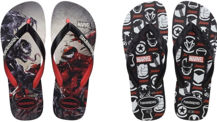 Marvel ganha modelos na nova coleção da Havaianas