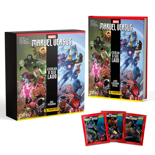 Super-heróis e vilões da Marvel se enfrentam em novo álbum da Panini 