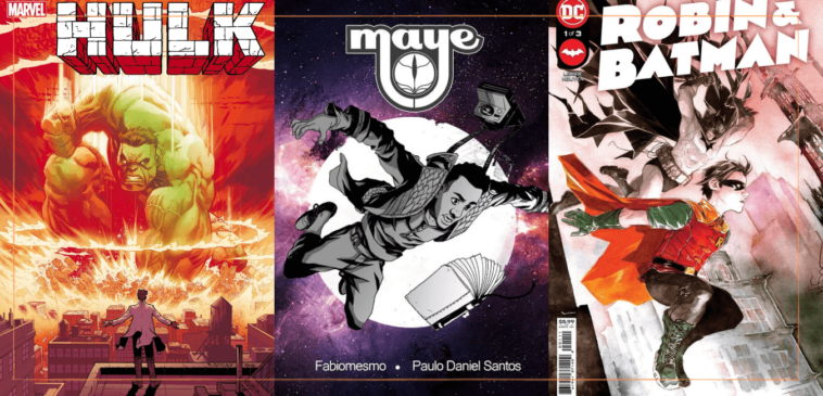 Resenha de Parágrafo | Hulk #1, Robin e Batman #1 e mais