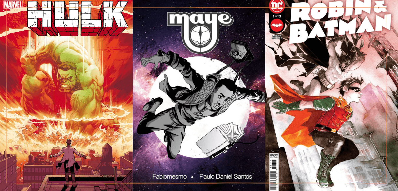 Resenha de Parágrafo | Hulk #1, Robin e Batman #1 e mais