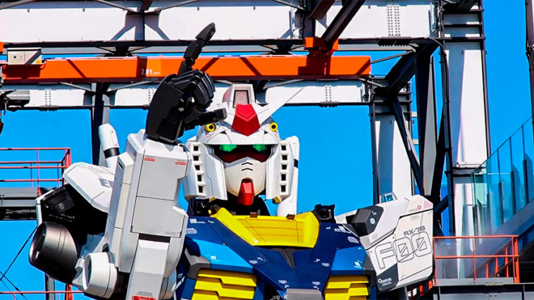 Robô gigante na área! Conheça o Gundam em tamanho real do Japão