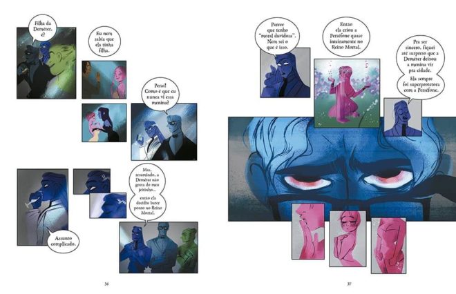 HQ do Dia | Lore Olympus: Histórias do Olimpo: 1 - Rachel Smythe