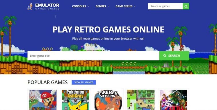 O melhor site pra jogar games retrôs direto do navegador