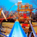 POV: rolê num Parque Aquático Hot Wheels feito no quintal