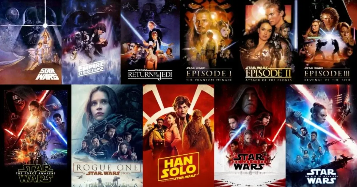 Qual a ordem certa para assistir os filmes Star Wars em 2023?