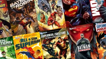 Lista completa das animações da DC Comics