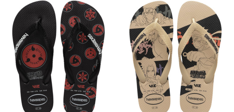Havaianas lança novas estampas da coleção Naruto
