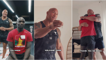 The Rock surpreende e oferece um lar ao lutador de UFC que dormia no sofá do ginásio