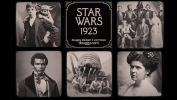 Como seria se 'Star Wars' fosse um filme dos anos 1920?
