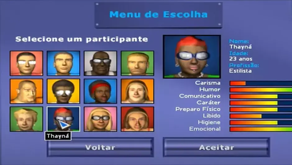 Relembre o jogo do 'Big Brother Brasil' lançado nos anos 2000