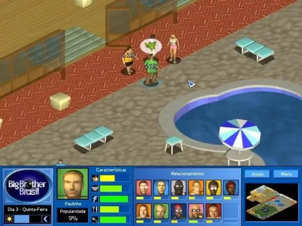 Relembre o jogo do 'Big Brother Brasil' lançado nos anos 2000