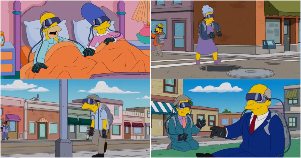 Você acredita que 'Os Simpsons' previram o Apple Vision Pro 2016?