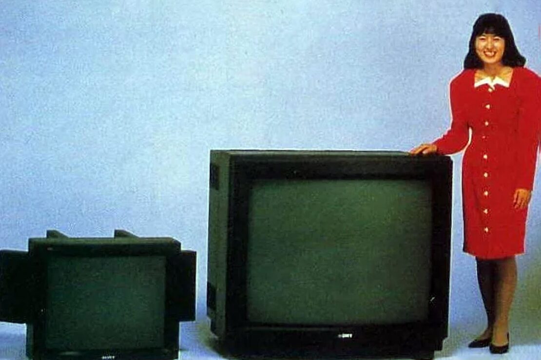 A maior TV CRT do mundo pesa mais de 180 kg – e quase ninguém sabia que ela existia