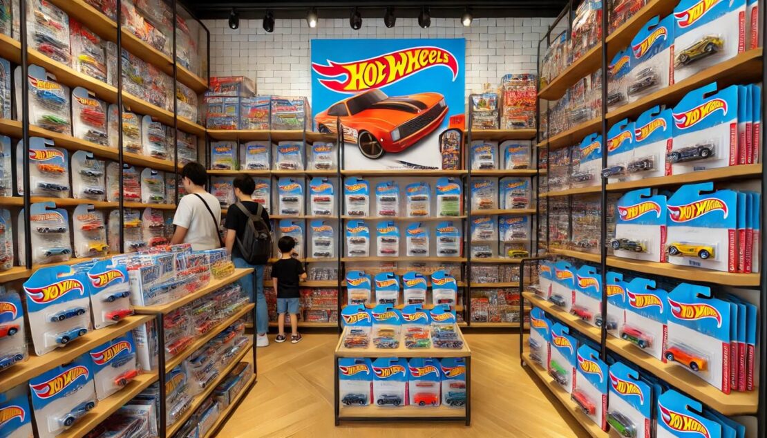 Hot Wheels lidera o crescimento das vendas no setor de brinquedos em 2024