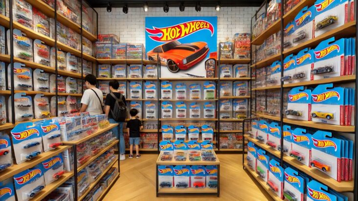 Hot Wheels lidera o crescimento das vendas no setor de brinquedos em 2024