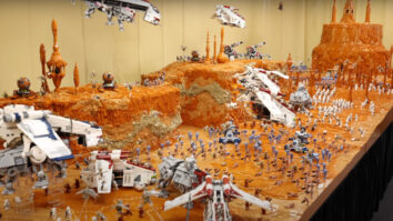 Uma réplica em LEGO que vai deixar qualquer fã de 'Star Wars' de queixo caído
